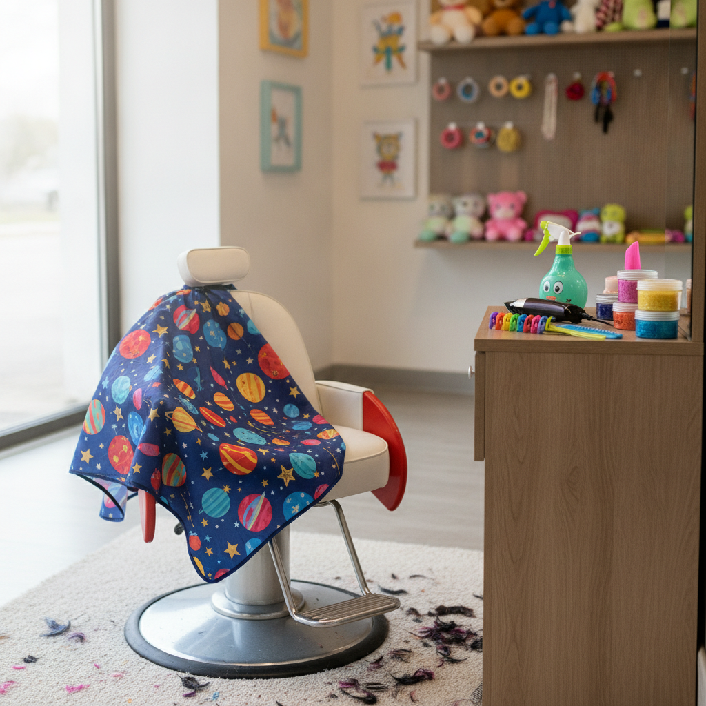 Kids Haircuts - No Face and No Text