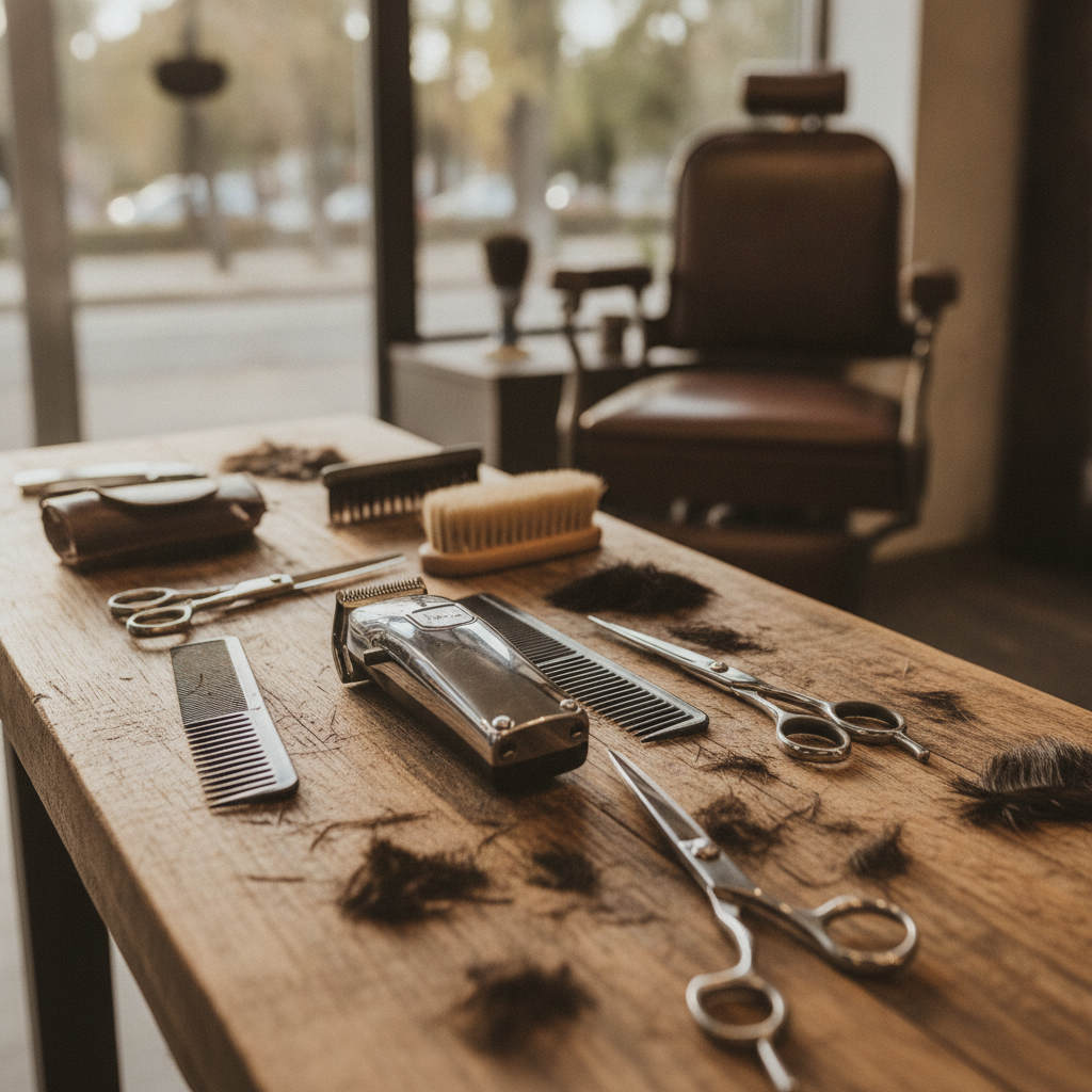 Mens Haircuts - No Face and No Text